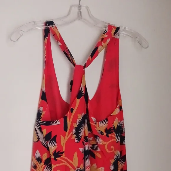 J. Crew Coral Pink Dress with Black Label - Picture 2 of 4